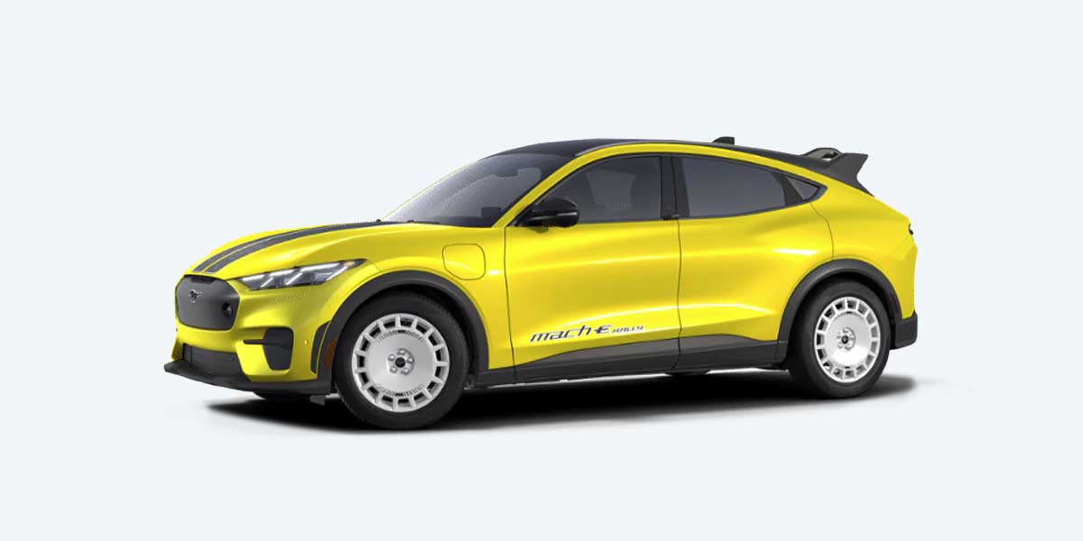Ford Mustang Mach E Rally price