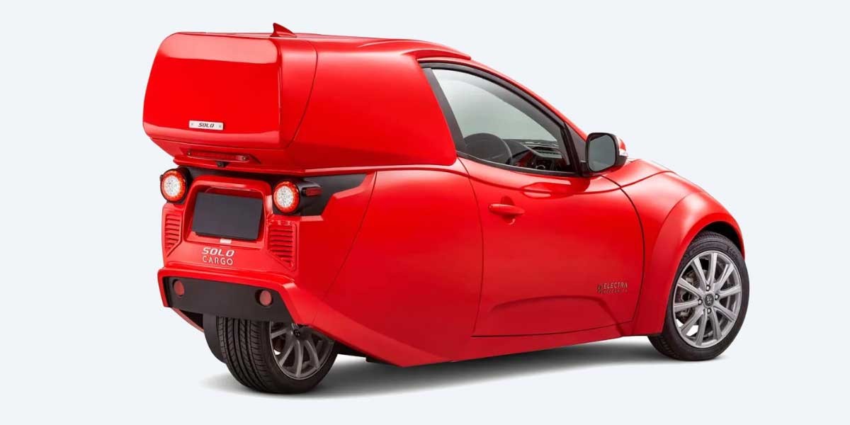 ElectraMeccanica SOLO CARGO Video Overview