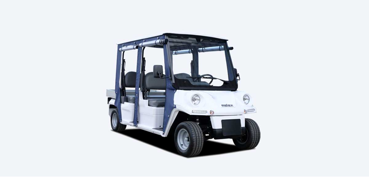 Electro Car Melex New Professional Line 4P Video Overview