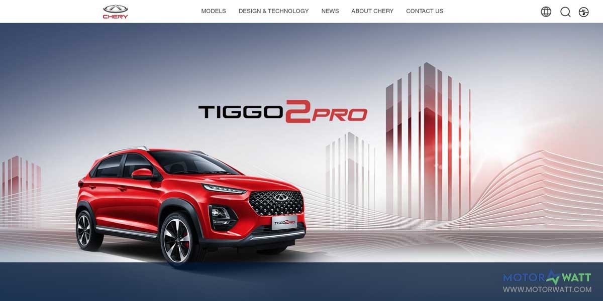 site EV MANUFACTURER SITE CHERY