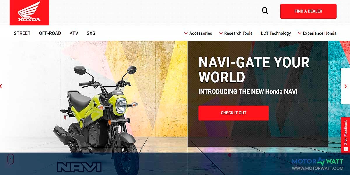 site EV MANUFACTURER SITE HONDA MOTORCYCLES