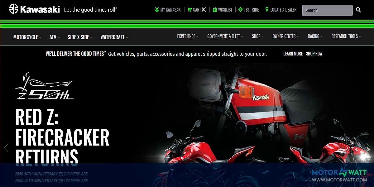 site EV MANUFACTURER SITE KAWASAKI