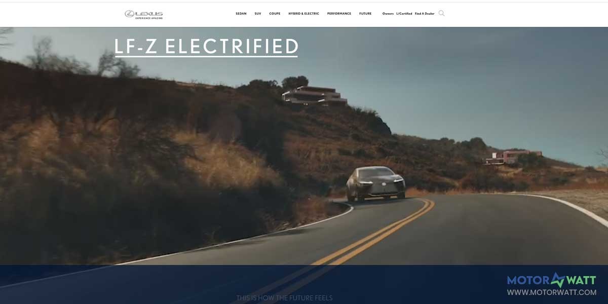 site EV MANUFACTURER SITE LEXUS