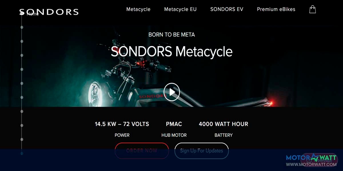 site EV MANUFACTURER SITE SONDORS