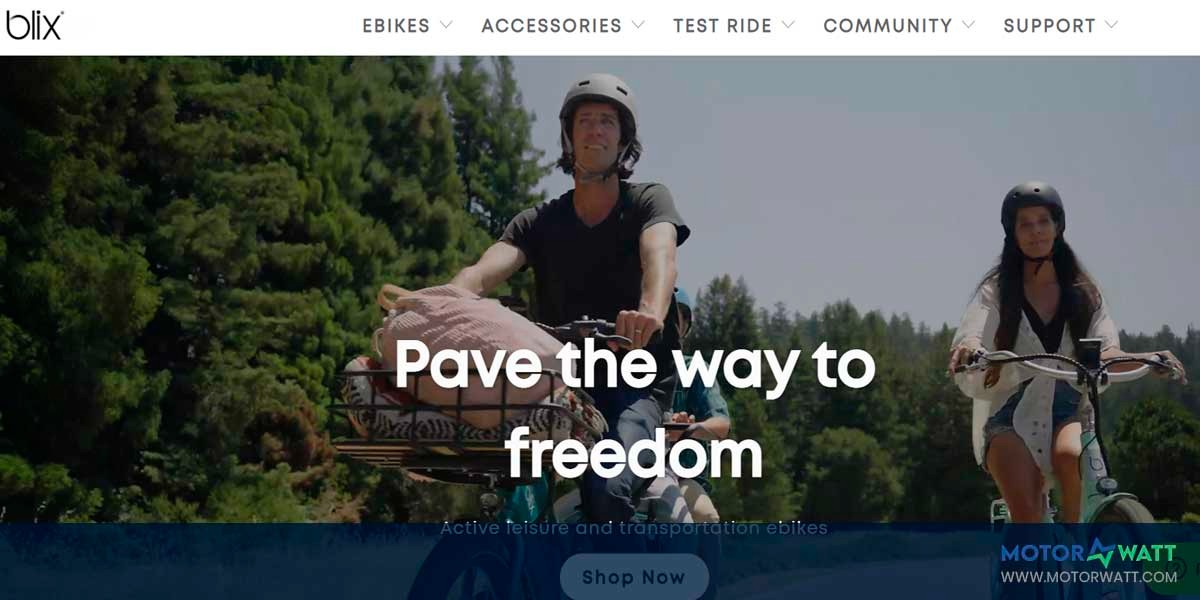 site EV MANUFACTURER SITE blix