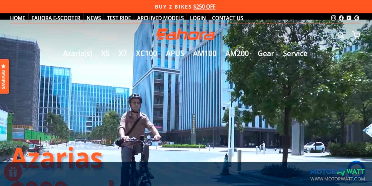site EV MANUFACTURER SITE Eahora Ebikes