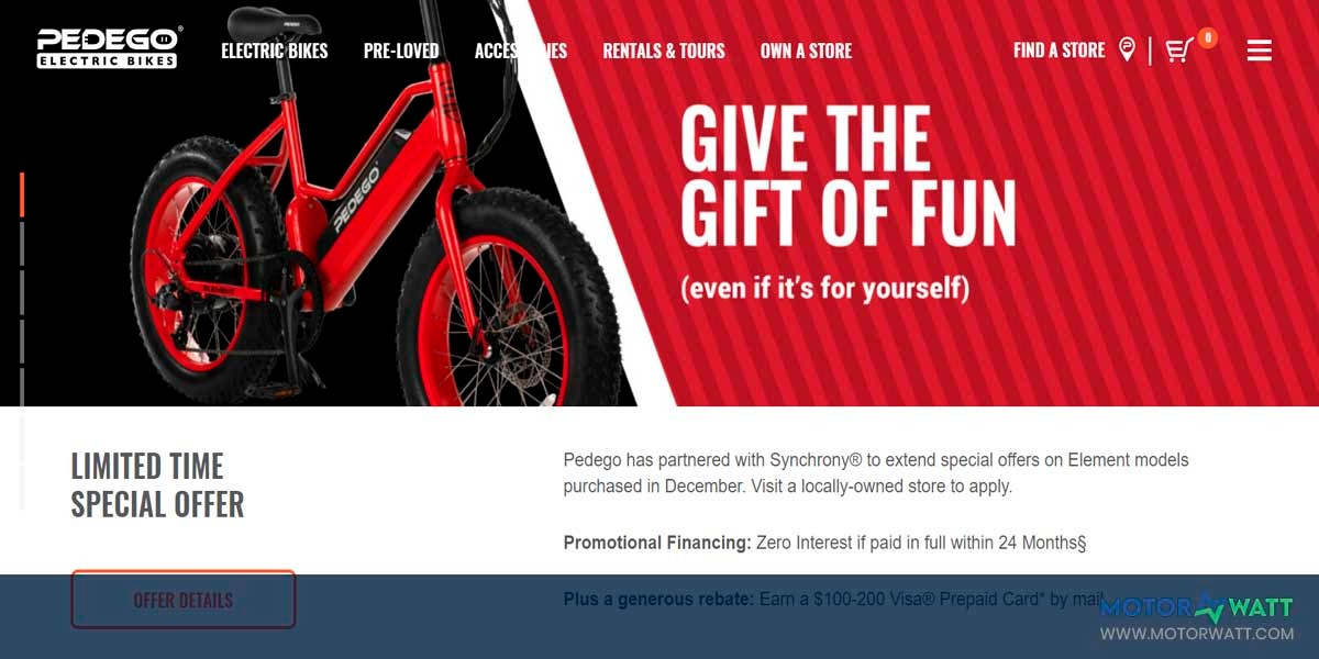 site EV MANUFACTURER SITE Pedego Bikes