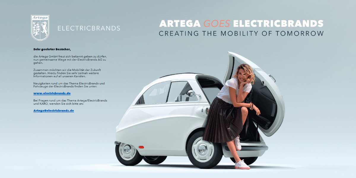 site Artega Automobile