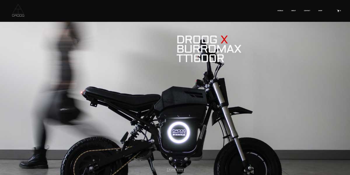 site DROOG MOTO