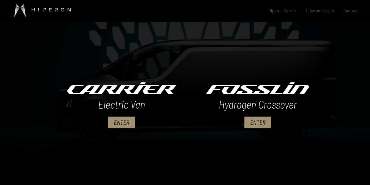 site EV MANUFACTURER SITE HIPERON Motors