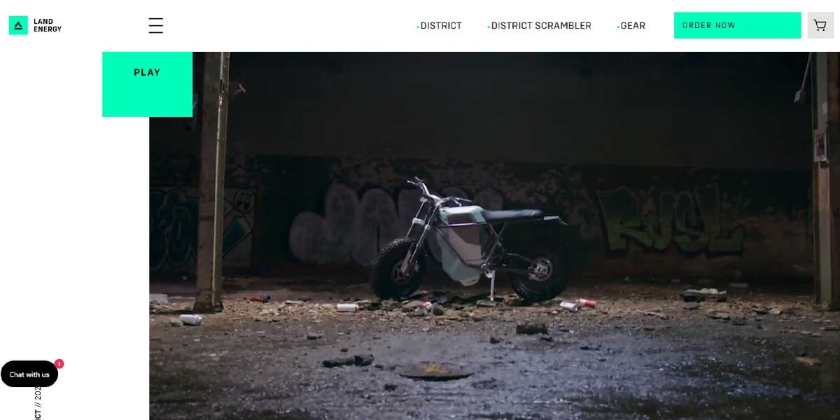 site EV MANUFACTURER SITE LAND MOTO