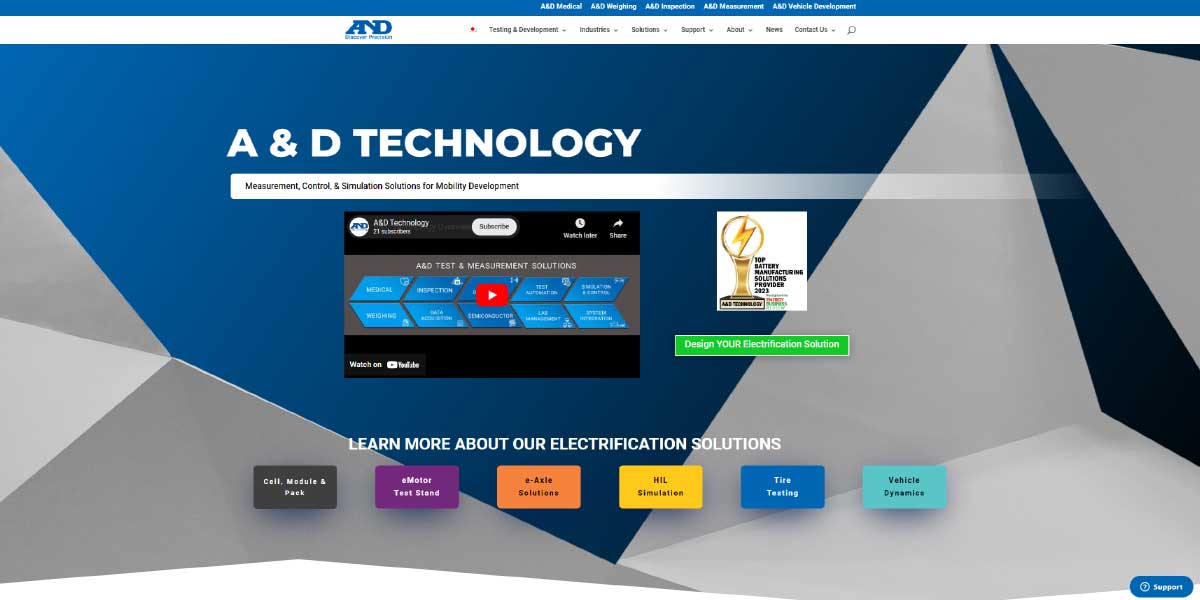site A&amp;D Technology