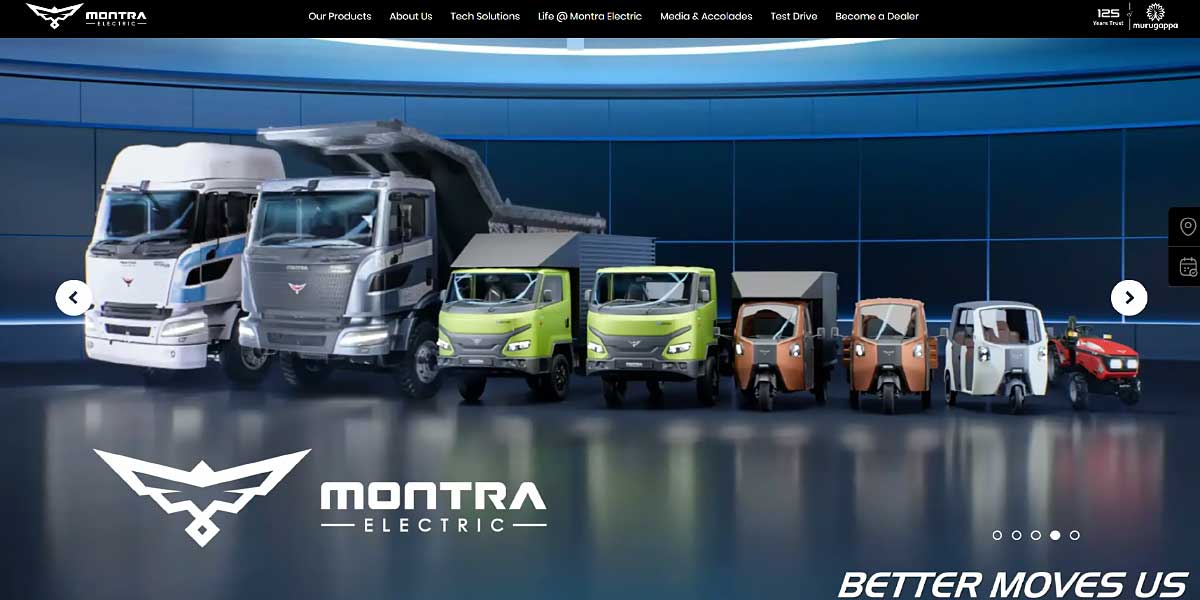 site Montra Electric