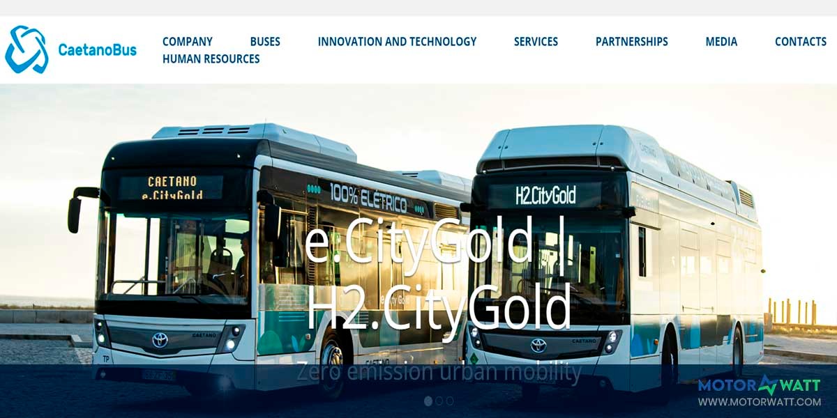 site EV MANUFACTURER SITE CaetanobUS