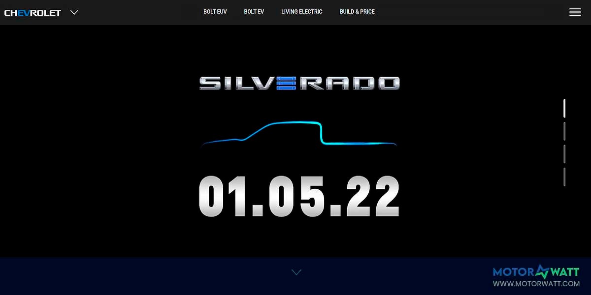 site EV MANUFACTURER SITE Chevrolet Trucks