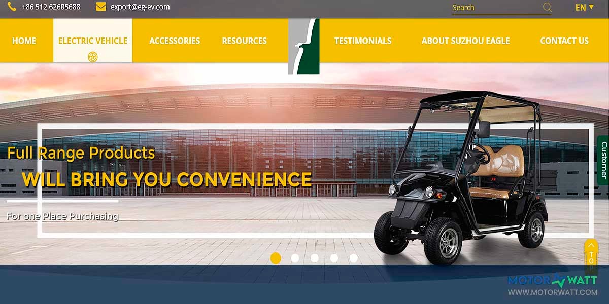 site EV MANUFACTURER SITE Eagle