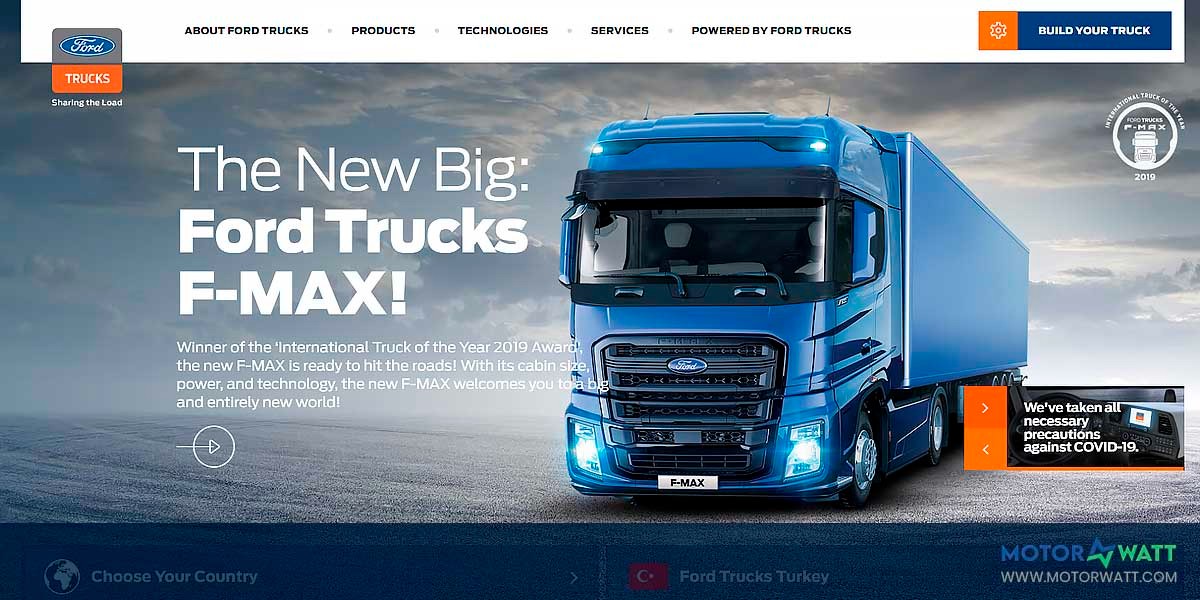 site EV MANUFACTURER SITE Ford Trucks