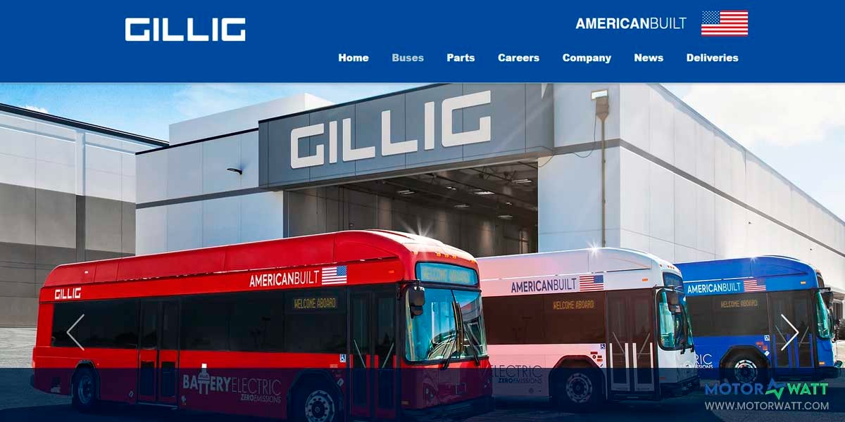 site EV MANUFACTURER SITE Gillig LLC