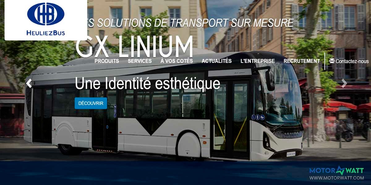 site EV MANUFACTURER SITE Heuliez BUS