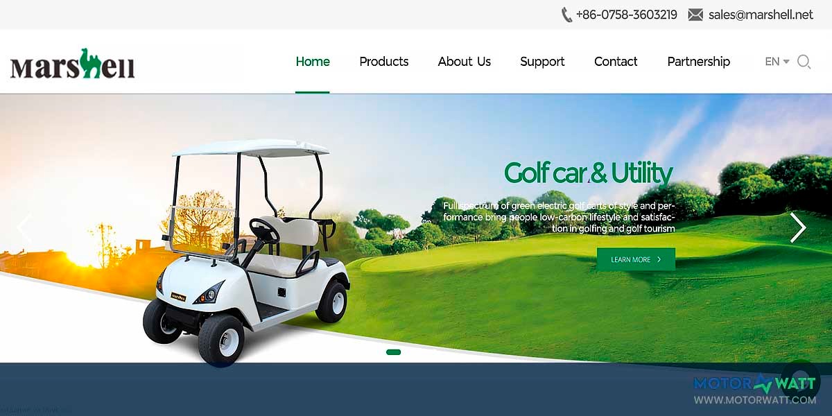 site EV MANUFACTURER SITE Marshell Electric Vehicle