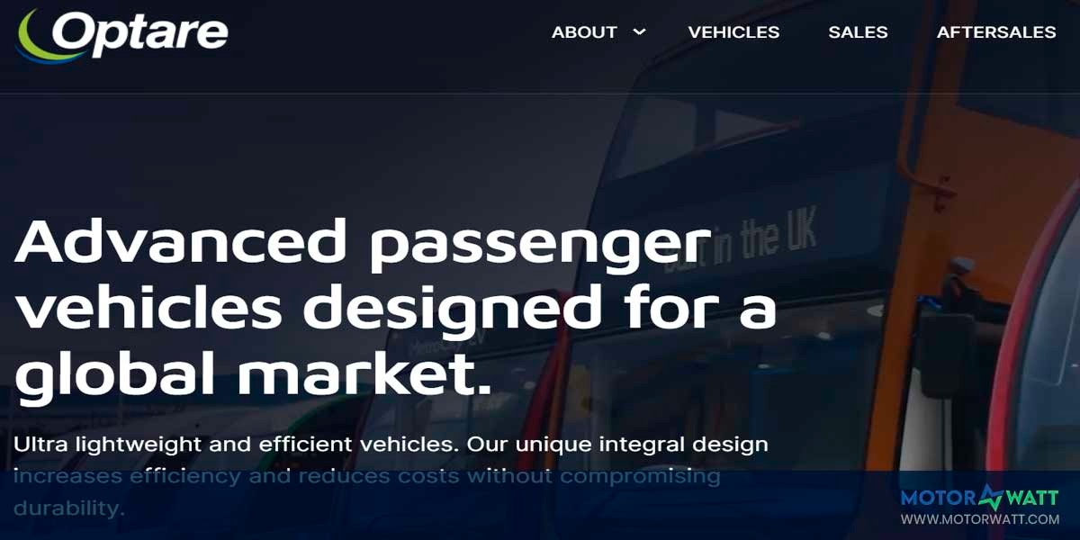 site EV MANUFACTURER SITE Optare