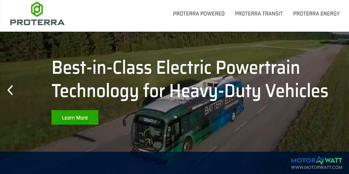 site EV MANUFACTURER SITE Proterra