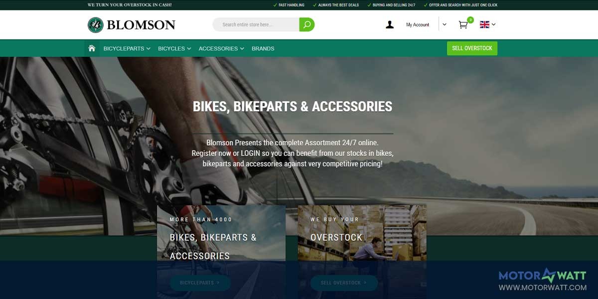 site EV MANUFACTURER SITE BLOMSON