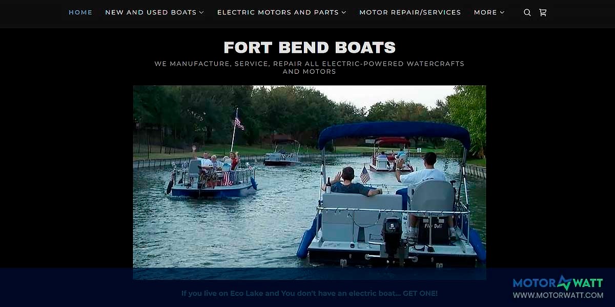 site EV MANUFACTURER SITE  FORT BEND BOATS