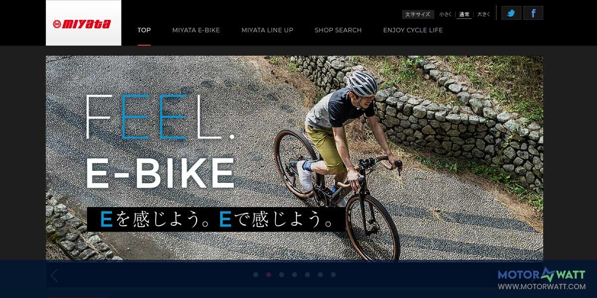 site EV MANUFACTURER SITE Miyata