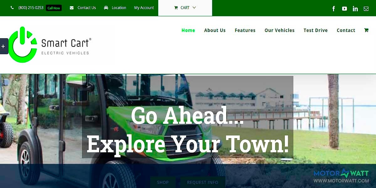 site EV MANUFACTURER SITE Smartcart