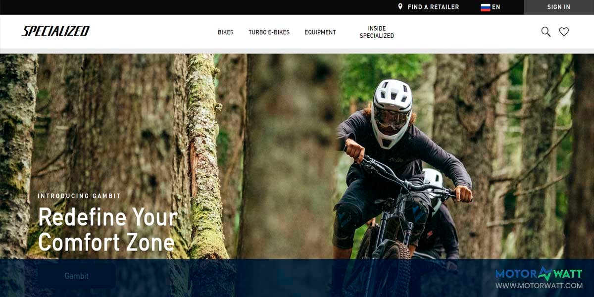 site EV MANUFACTURER SITE Specialized