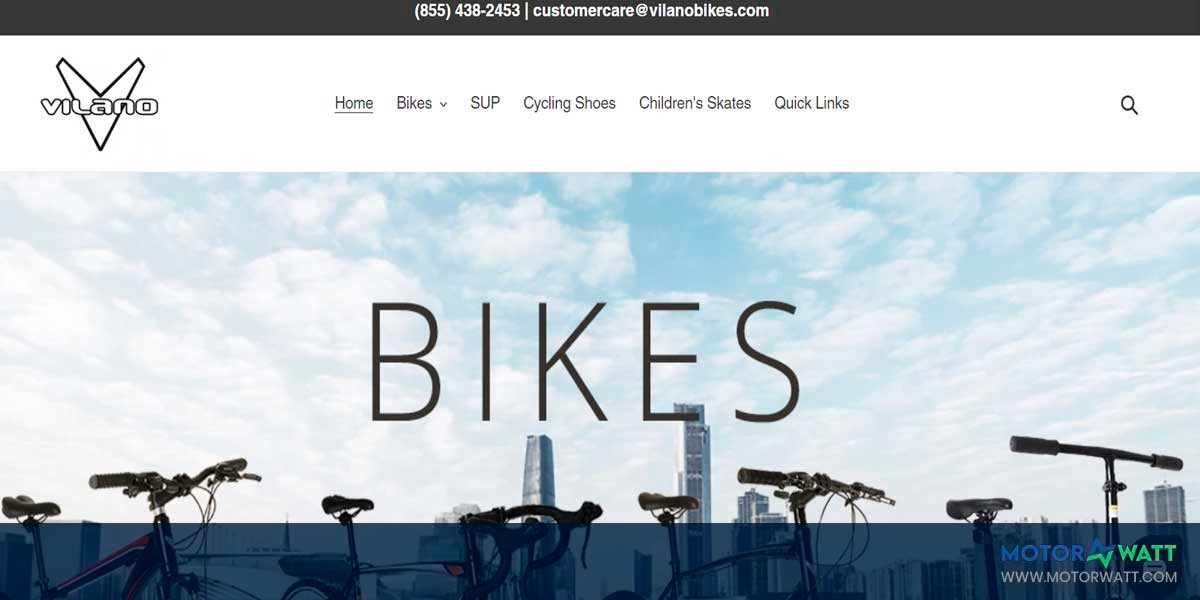 site EV MANUFACTURER SITE Vilano