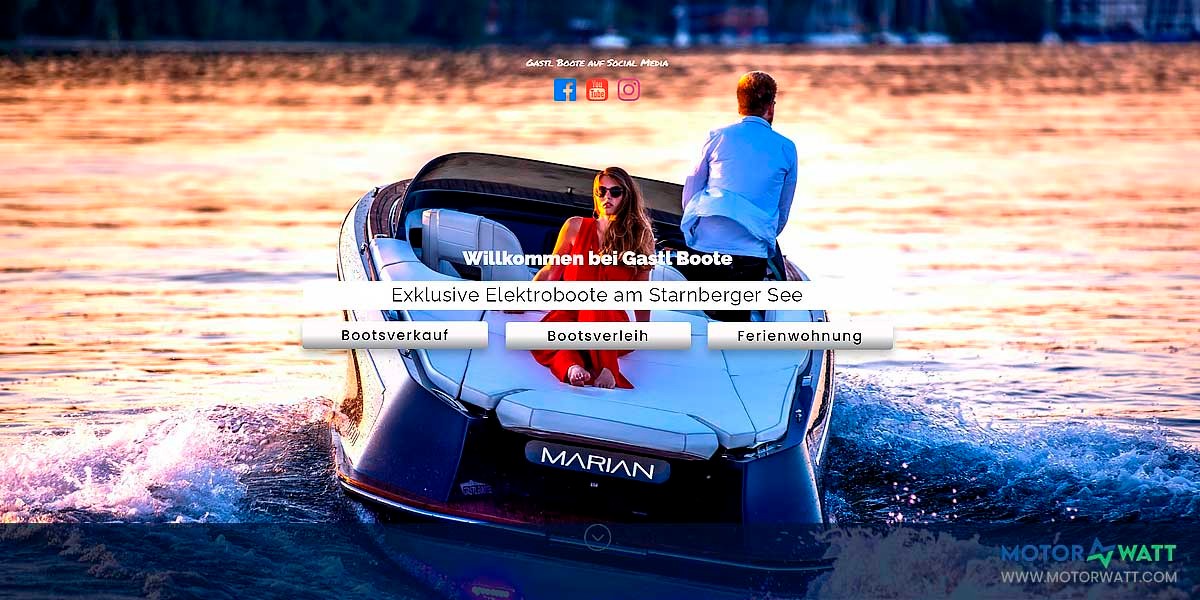 site EV MANUFACTURER SITE Bootsverleih Gastl