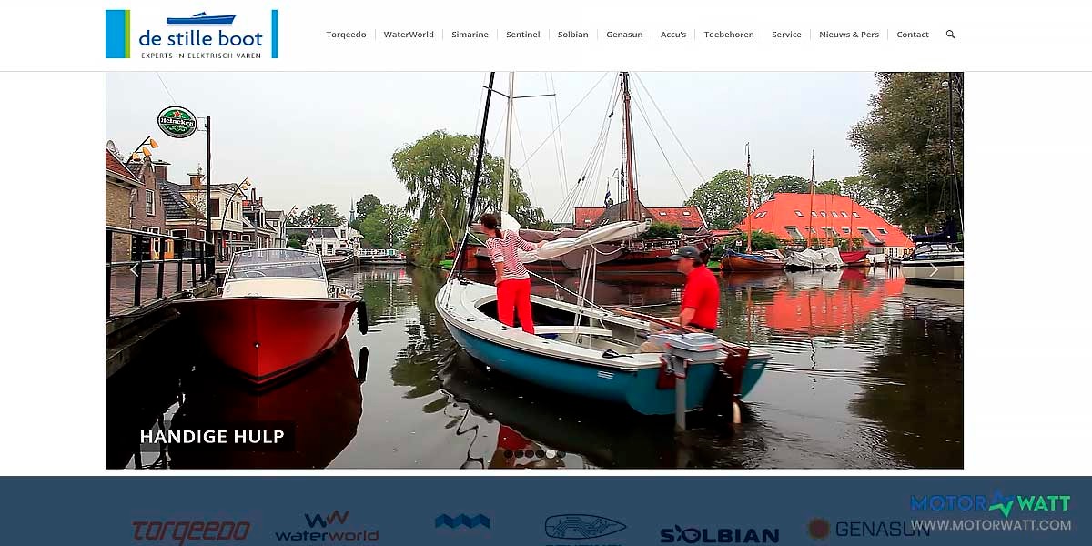 site EV MANUFACTURER SITE Elektro Sloep