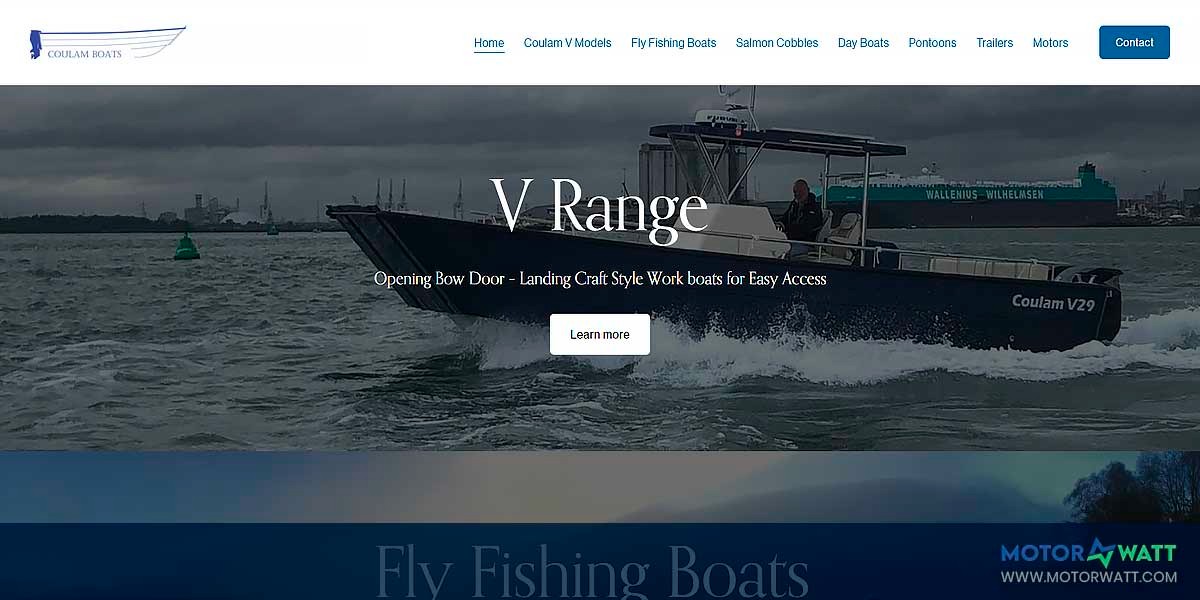 site EV MANUFACTURER SITE J.m.coulam Boat Builders