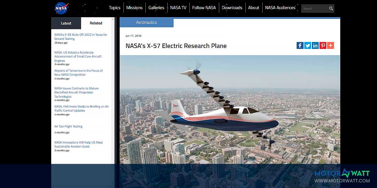 site EV MANUFACTURER SITE Nasa Headquarters