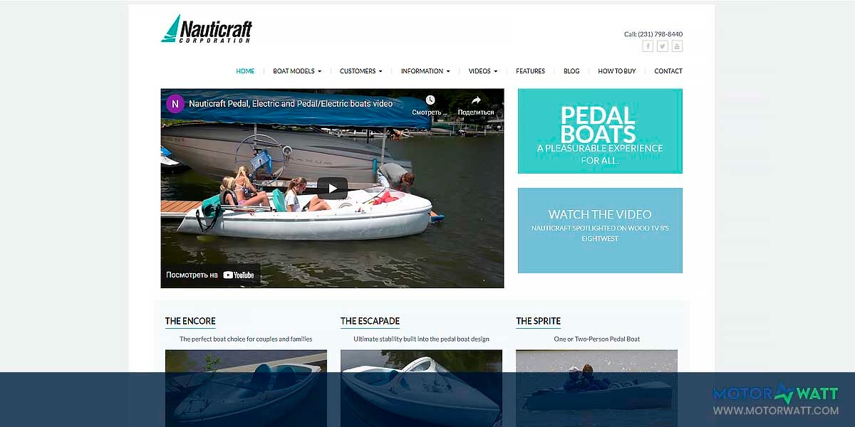 site EV MANUFACTURER SITE Nauticraft United