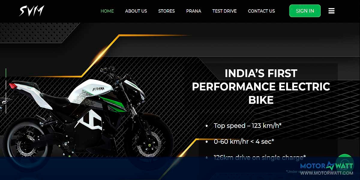 site EV MANUFACTURER SITE Srivaru Motors