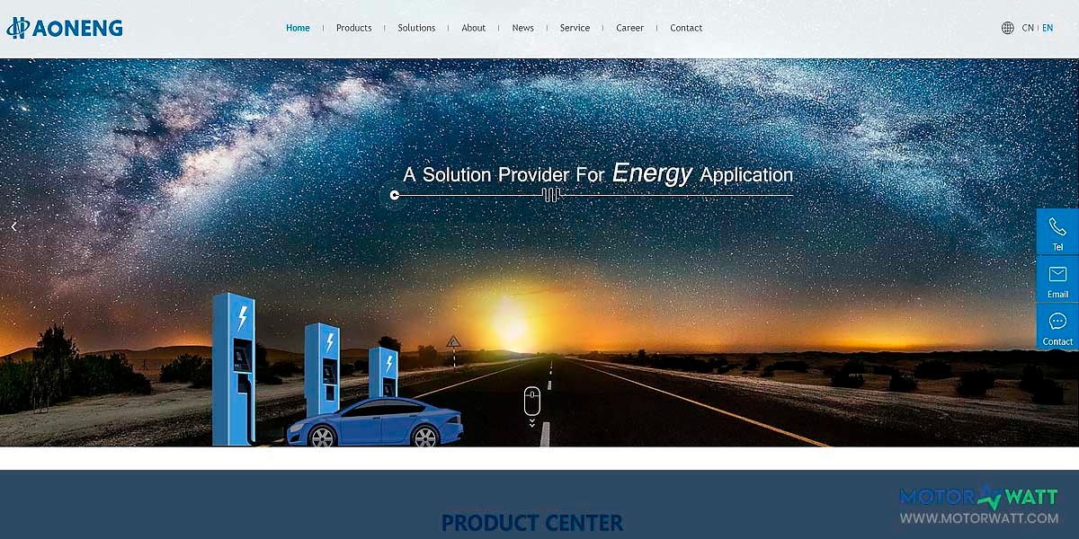 site EV MANUFACTURER SITE Aoneng Power Supply
