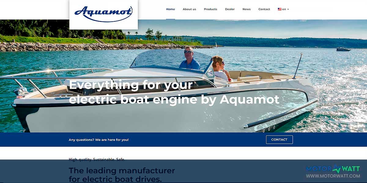site EV MANUFACTURER SITE Aquamot