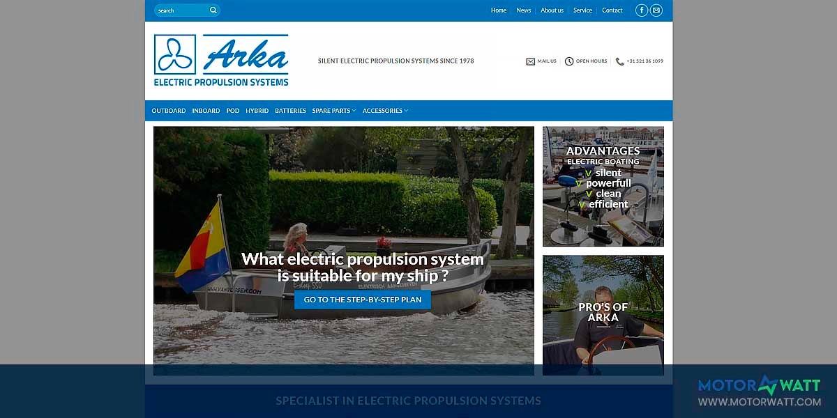 site EV MANUFACTURER SITE Arka
