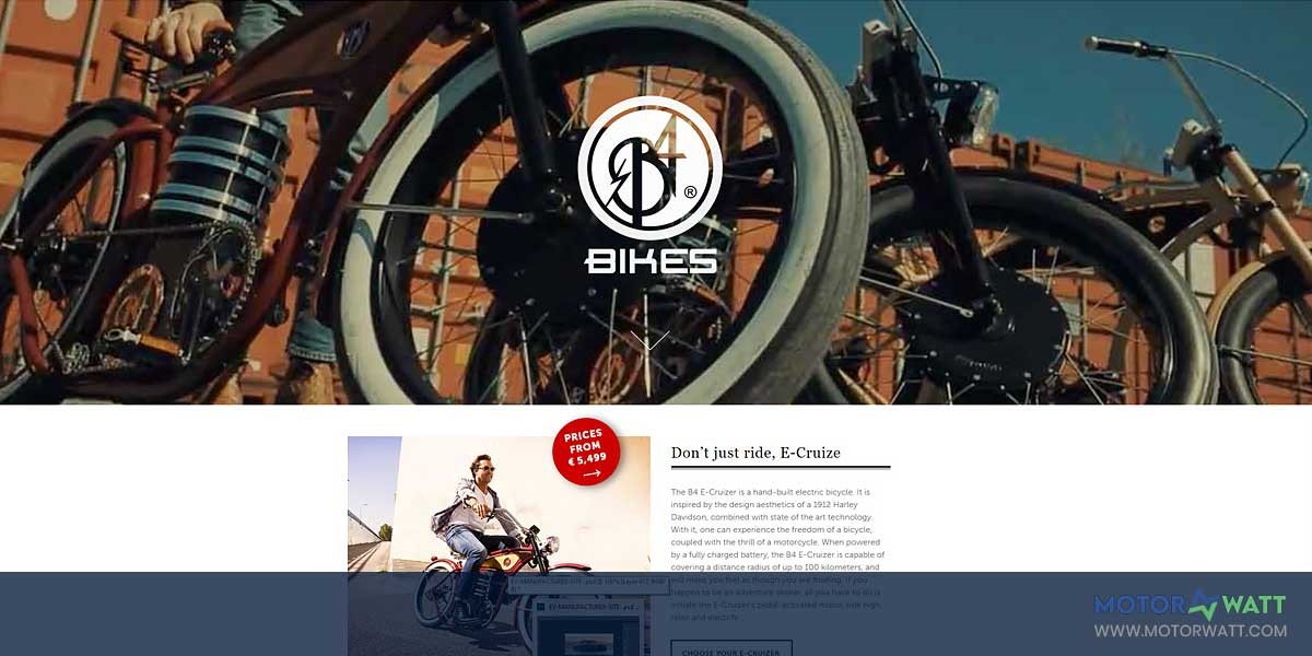 site EV MANUFACTURER SITE B4 Bikes