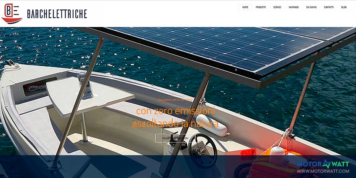 site EV MANUFACTURER SITE Barche Electtrica