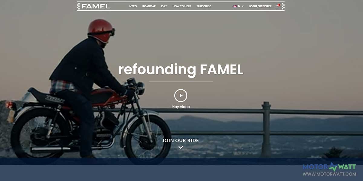 site EV MANUFACTURER SITE Famel