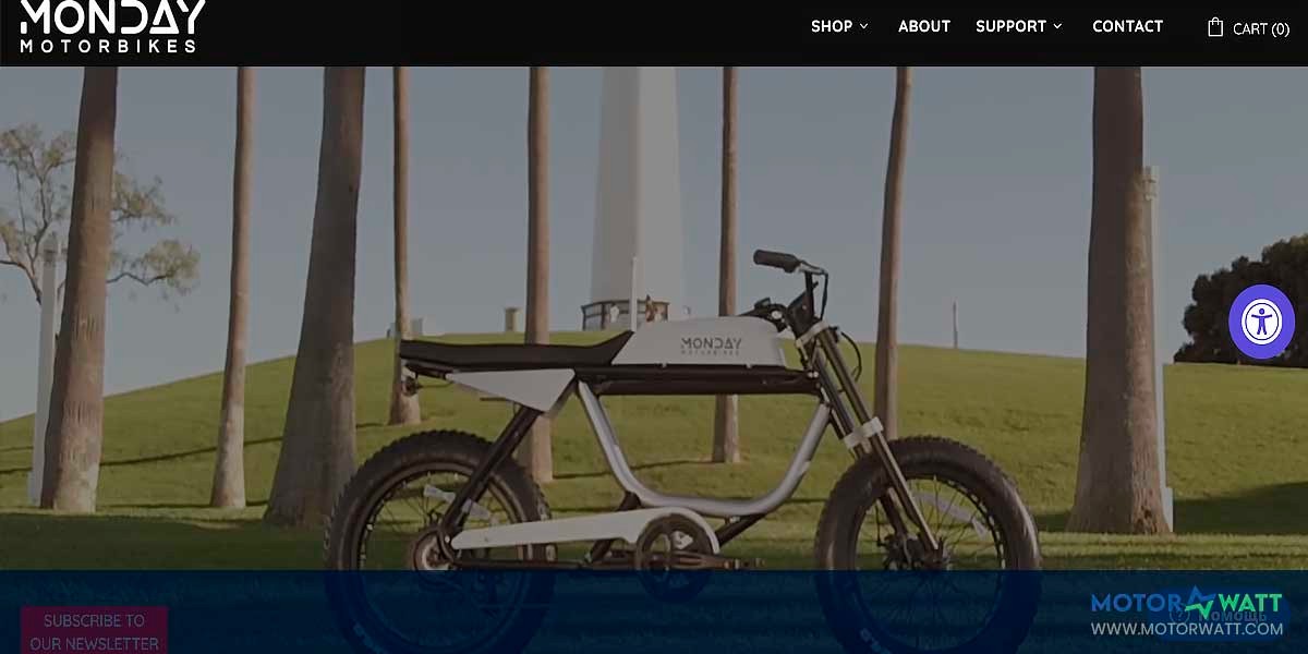 site EV MANUFACTURER SITE  Monday Motorbikes