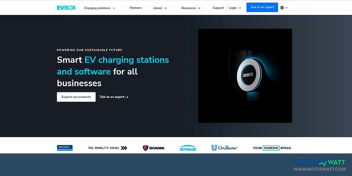 site EV MANUFACTURER SITE EVBox