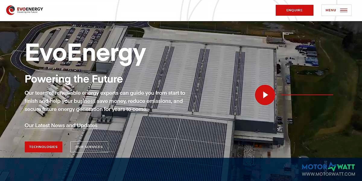 site EV MANUFACTURER SITE Evoenergy