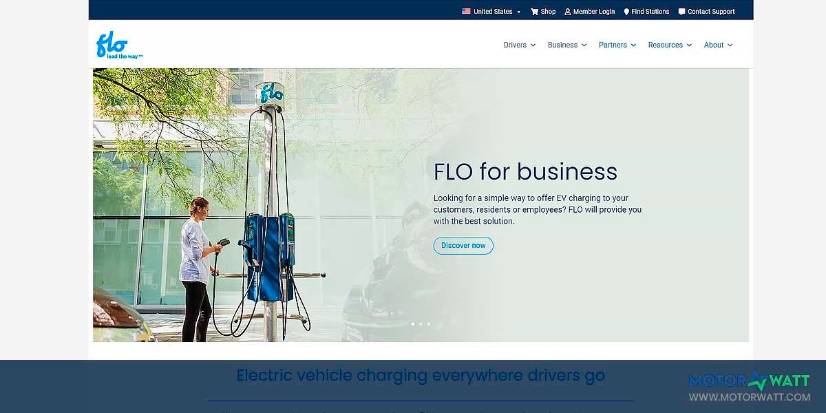 site EV MANUFACTURER SITE Flo