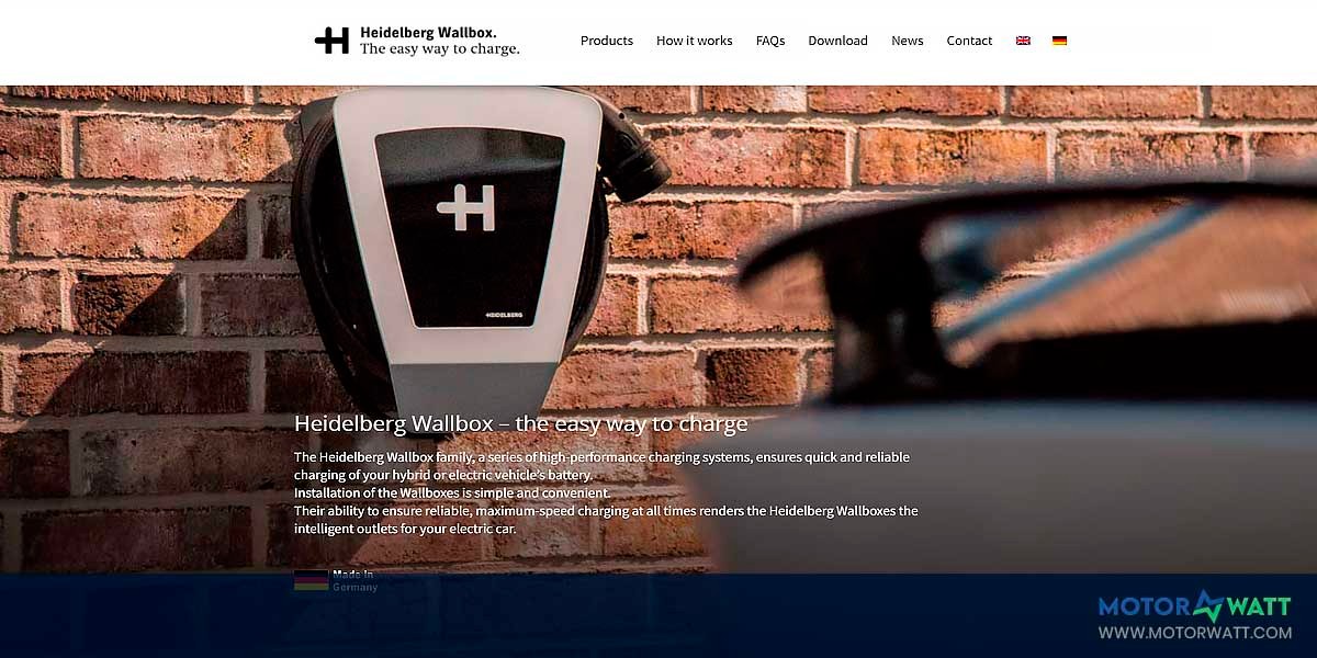 site EV MANUFACTURER SITE Heidelberger