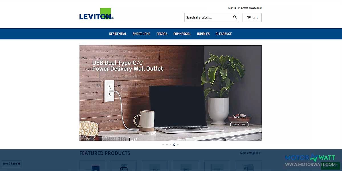 site EV MANUFACTURER SITE Leviton